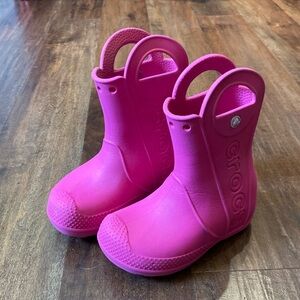Crocs “Handle it” rainboots